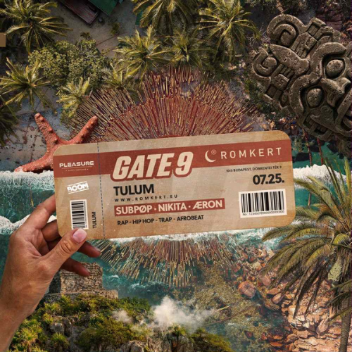 ✈️ ROMKERT • GATE 9 • TULUM • 07.25. ✈️
