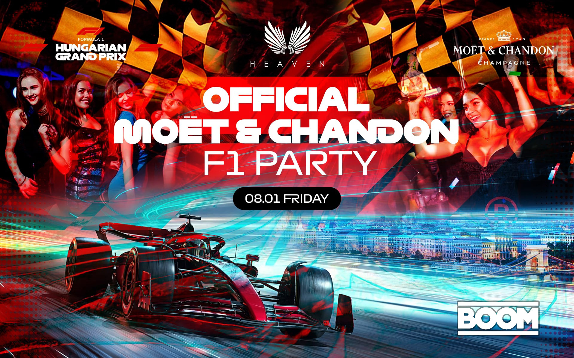 F1 Party by Moët & Chandon🏎️ - 08.01