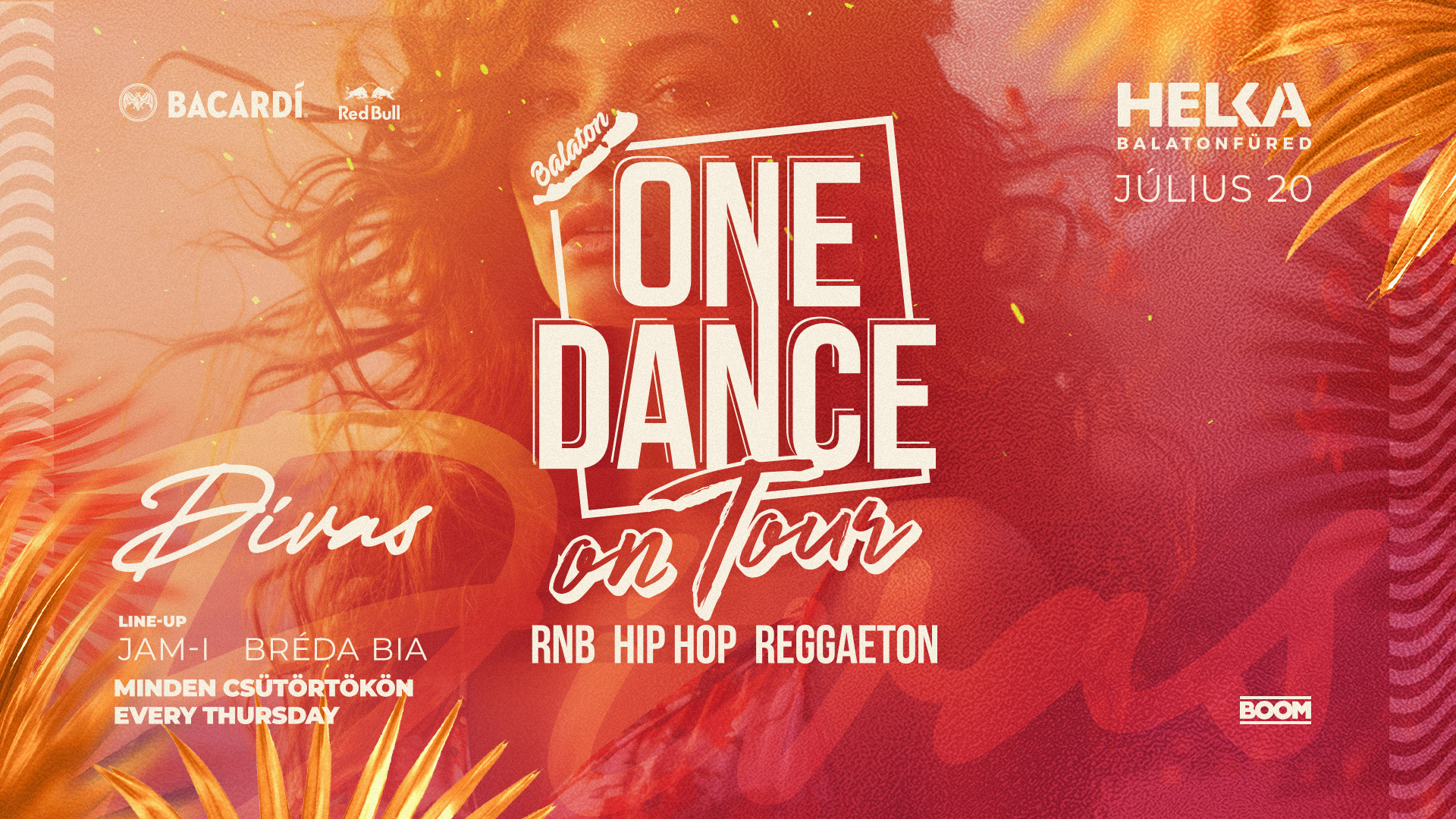 ONE DANCE On Tour • 07.20 • Helka Balatonfüred 
