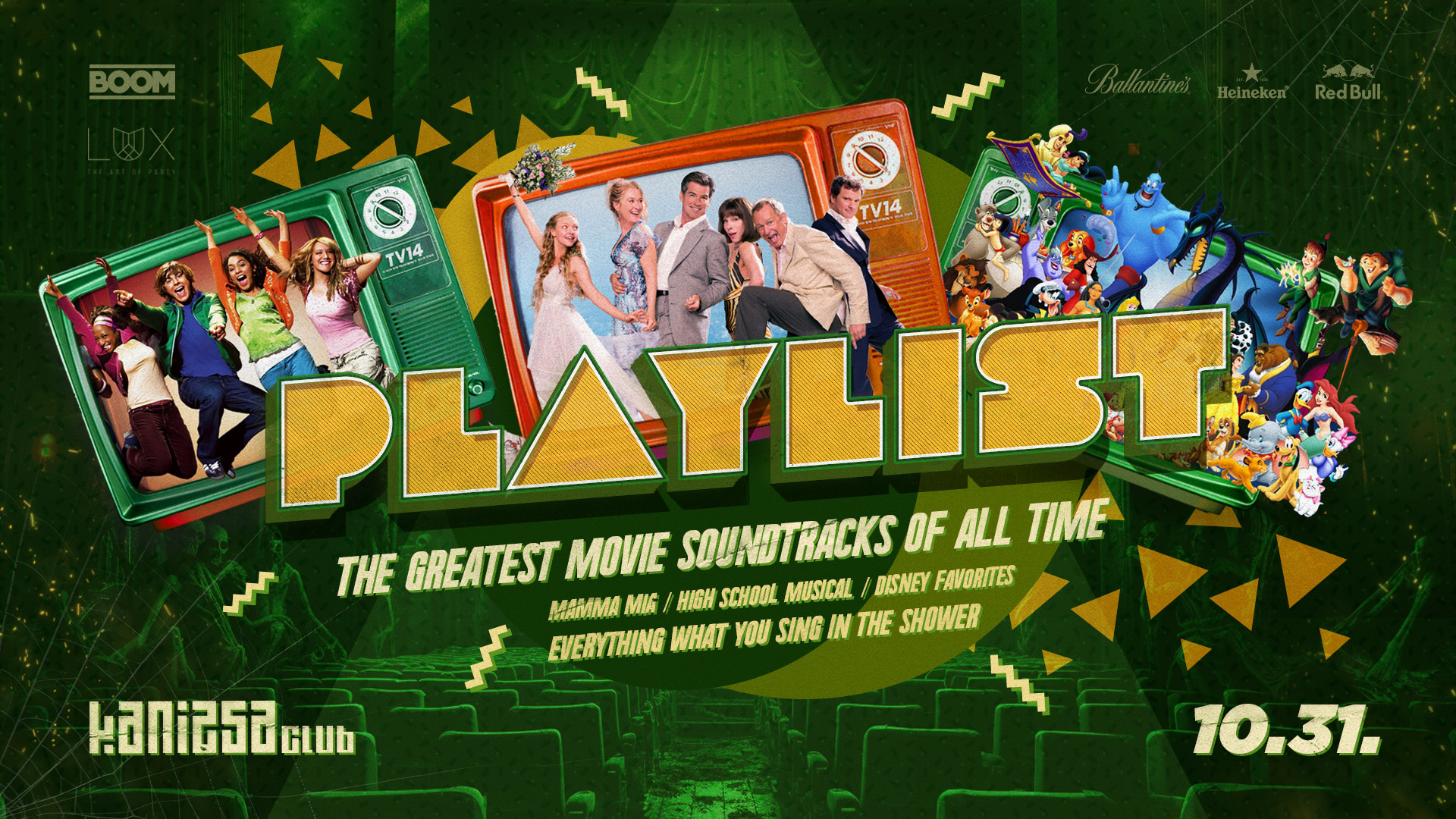 Playlist Halloween - Kanizsa Club - 10.31.