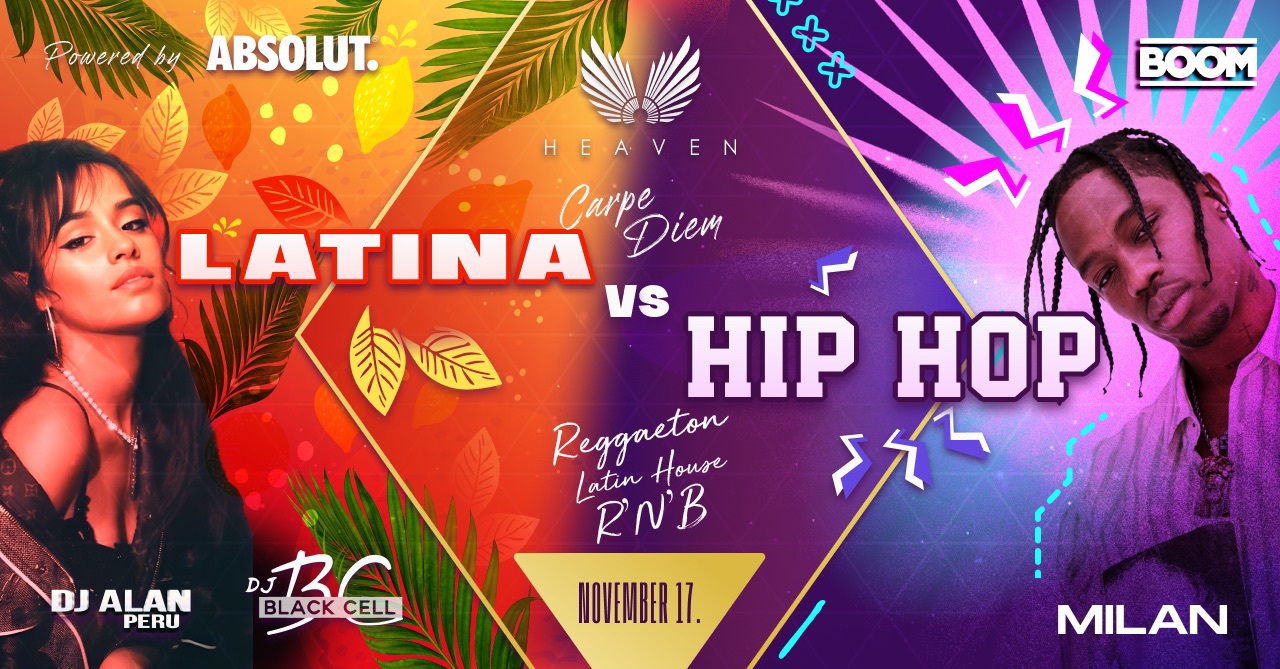 Carpe Diem 💃 Latina VS Hip-Hop 🎧 11.17 HEAVEN