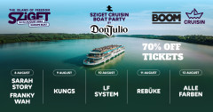 Sziget Cruisin Boat Parties - 70% Off Tickets